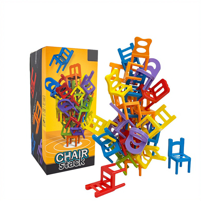 Board Game Ludo - 24pc Children's Puzzle Folding Chair Toy