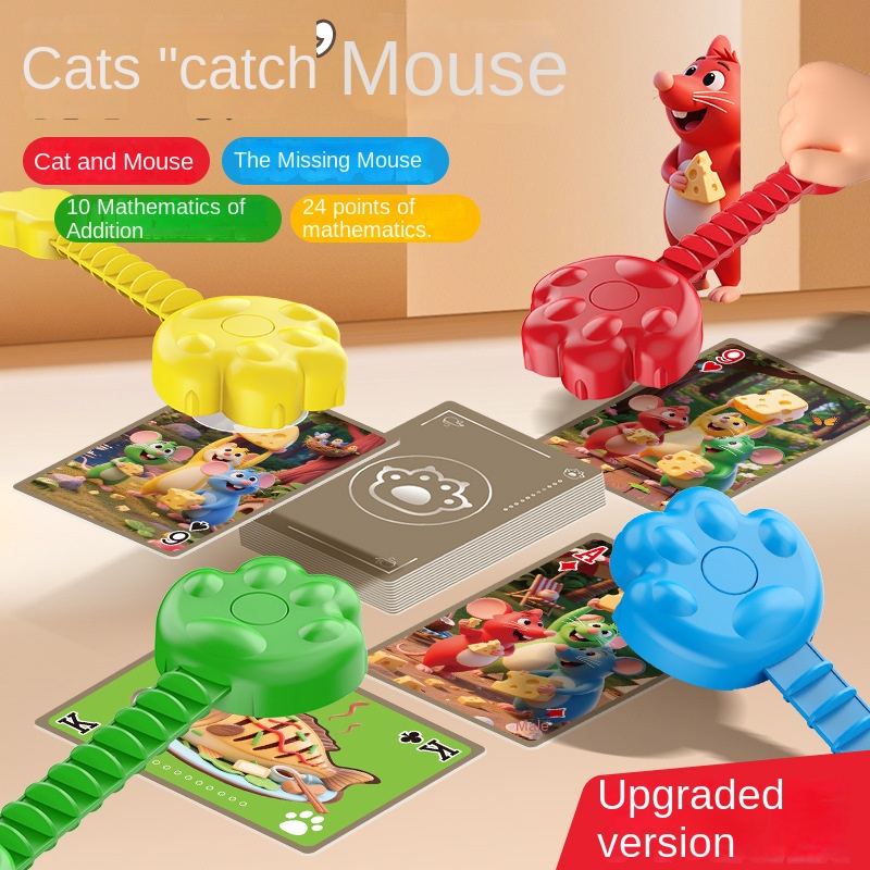 Board Game Ludo - Cats Catch Mice Board Games Kids