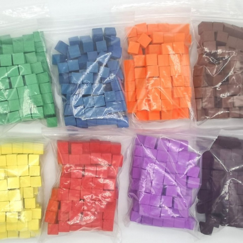 100Pcs/lots 10mm Wood Cubes Co - огляд і ціна Board Game Impostor