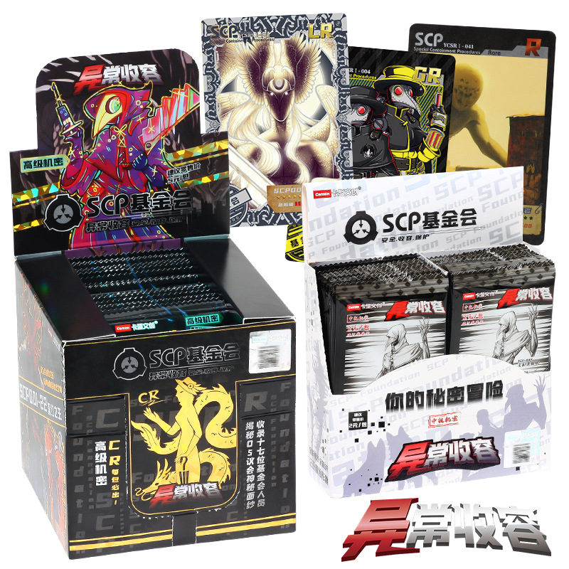 SCP Foundation Collection Card - огляд і ціна Board Game List