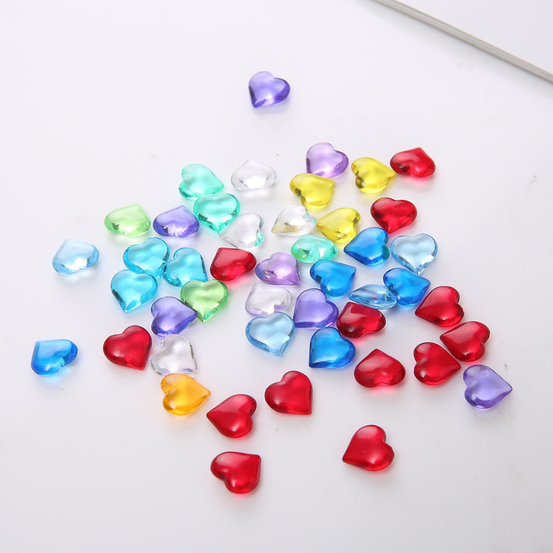 100PCS 10*4mm Heart Shape Acry - огляд і ціна Board Game Impostor