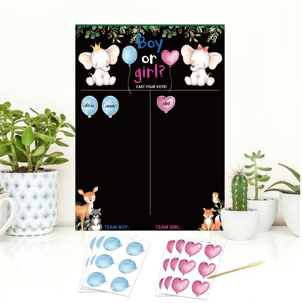 With Stickers Gender Revealed  - огляд і ціна Board Game Impostor