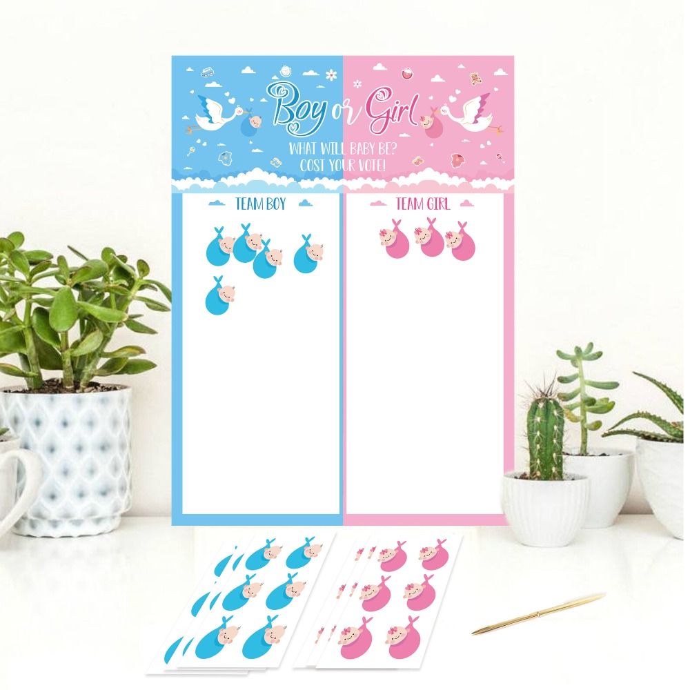 With Stickers Gender Revealed  - огляд і ціна Board Game Impostor