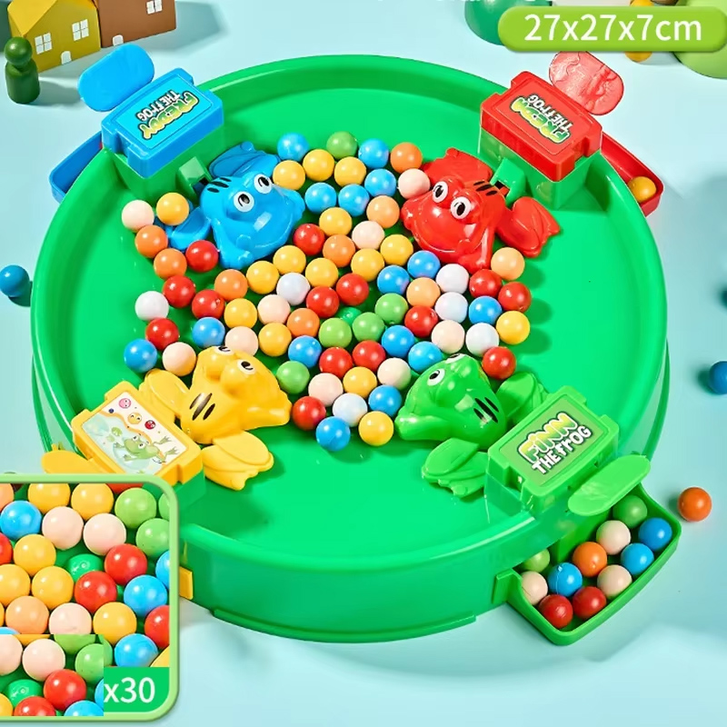 Frog Eating Bean Children Toy  - огляд і ціна Board Game Ludo