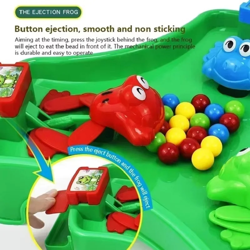Frog Eating Bean Children Toy  - огляд і ціна Board Game Ludo