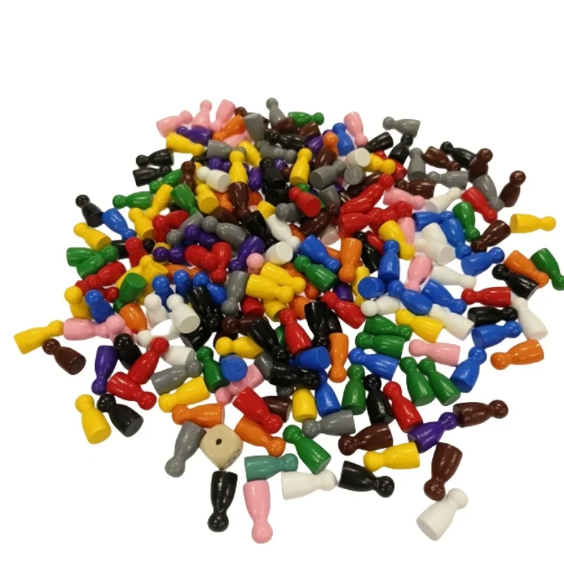 100 Pcs Colorful Wooden Chess  - огляд і ціна Board Game Impostor