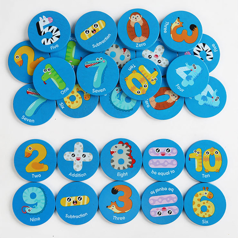 Kids Educational Wooden Memory - огляд і ціна Board Game Word