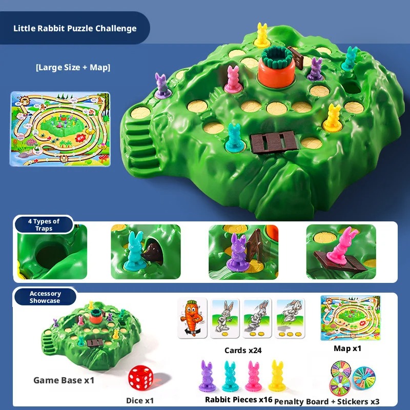 Hot Sale Fun Toy Rabbit Trap U - огляд і ціна Board Game List