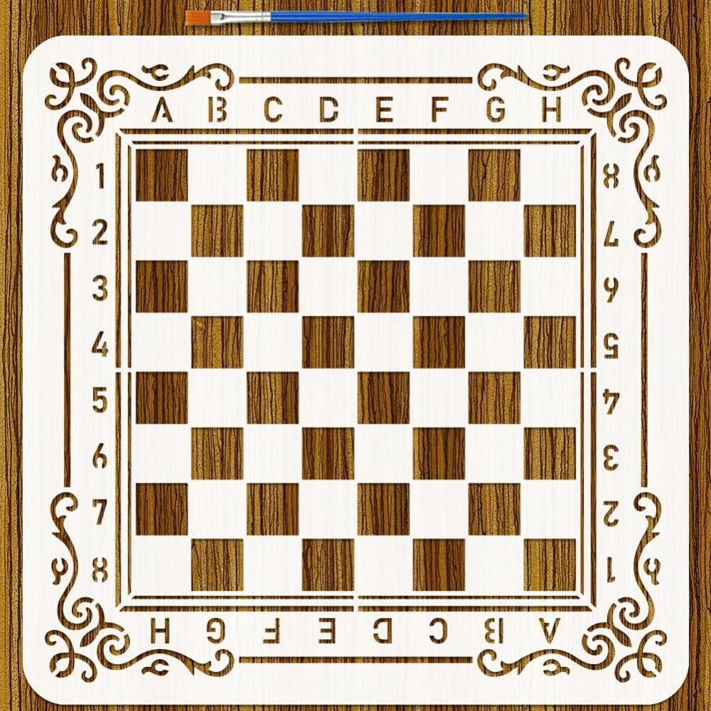 Game Disc Painting Stencil wit - огляд і ціна Board Game Template
