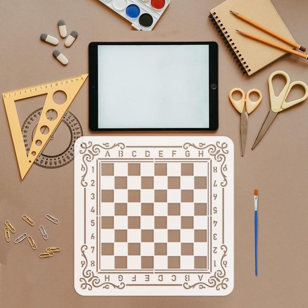 Game Disc Painting Stencil wit - огляд і ціна Board Game Template