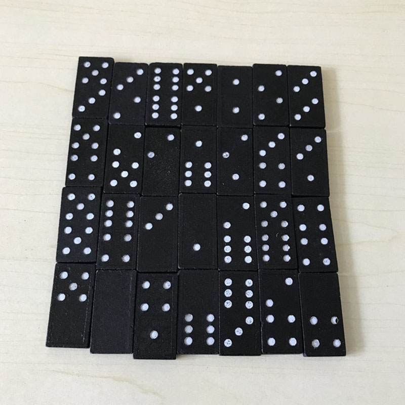 28pcs/Set Wooden Domino Board  - огляд і ціна Board Game Ludo