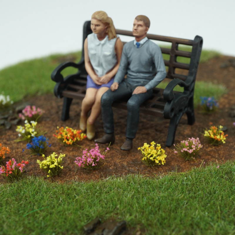 104pcs/box Miniature Shrubs Bu - огляд і ціна Miniature Painting Set