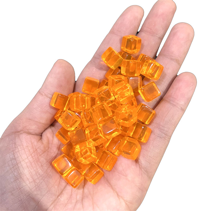 100pcs/set 8mm Clear Cube Dice - огляд і ціна Board Game Impostor