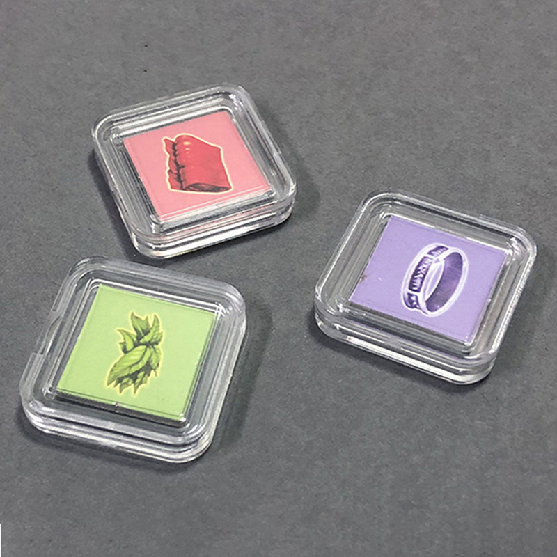 10PCS Square Clear Plastic Pro - огляд і ціна Board Game Impostor