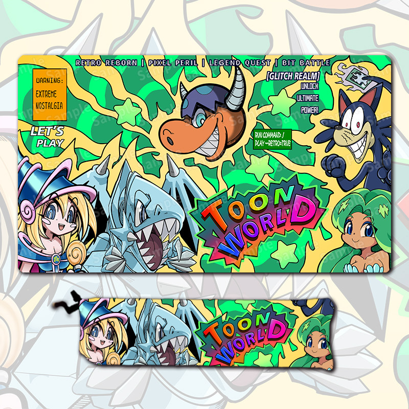 Yu-Gi-Oh! 600x350mm Toon Dark  - огляд і ціна Board Game China