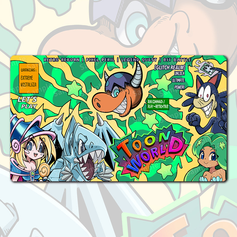 Yu-Gi-Oh! 600x350mm Toon Dark  - огляд і ціна Board Game China