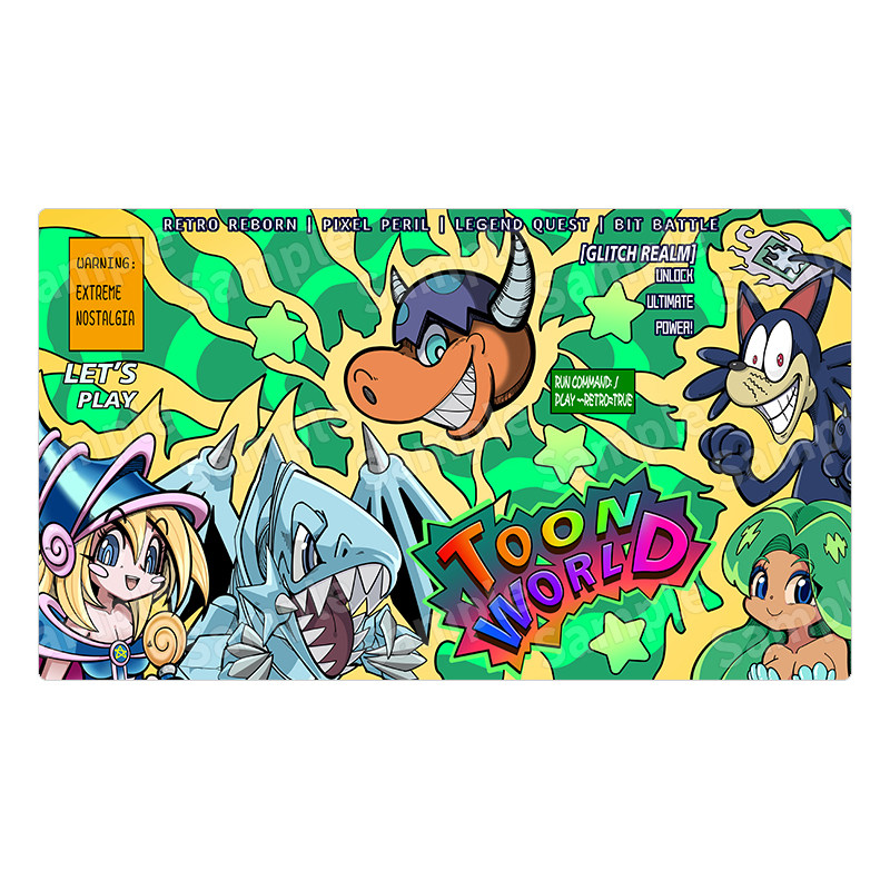 Yu-Gi-Oh! 600x350mm Toon Dark  - огляд і ціна Board Game China