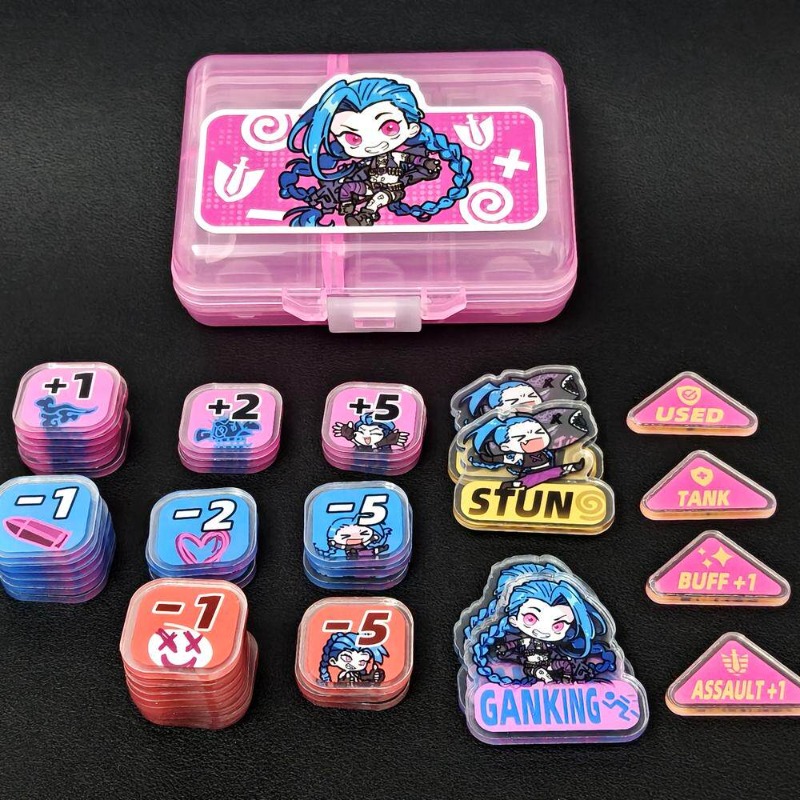 6syles TCG Teemo Acrylic TOKEN - огляд і ціна Board Game Impostor