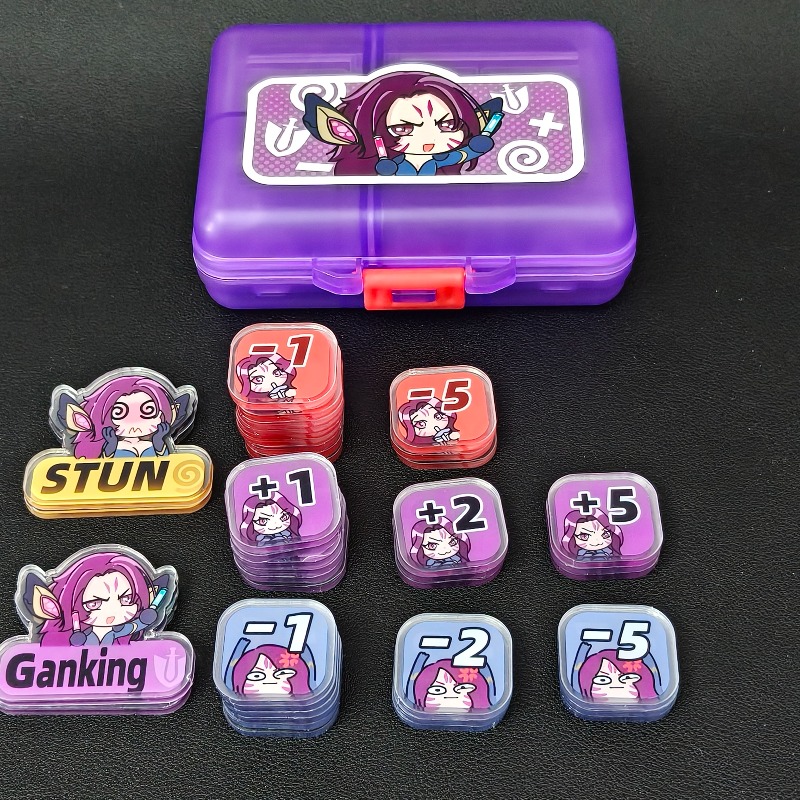 6syles TCG Teemo Acrylic TOKEN - огляд і ціна Board Game Impostor