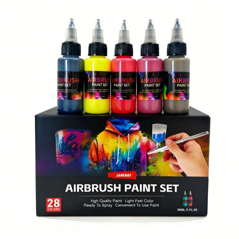 12/28 Color Water Based Airbru - огляд і ціна Miniature Painting Set