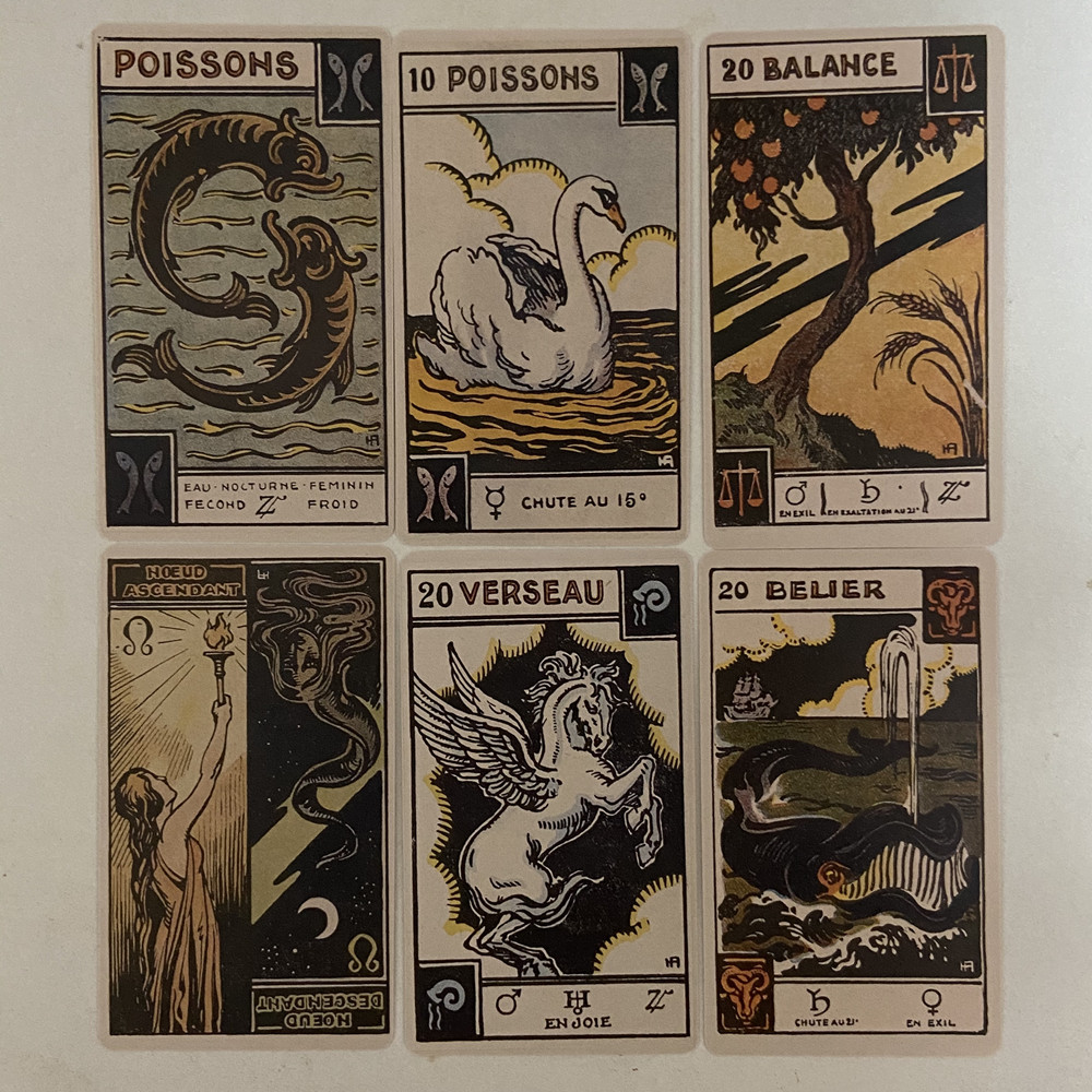 vintage zodiac oracle cards 48 - огляд і ціна Board Game Vantage