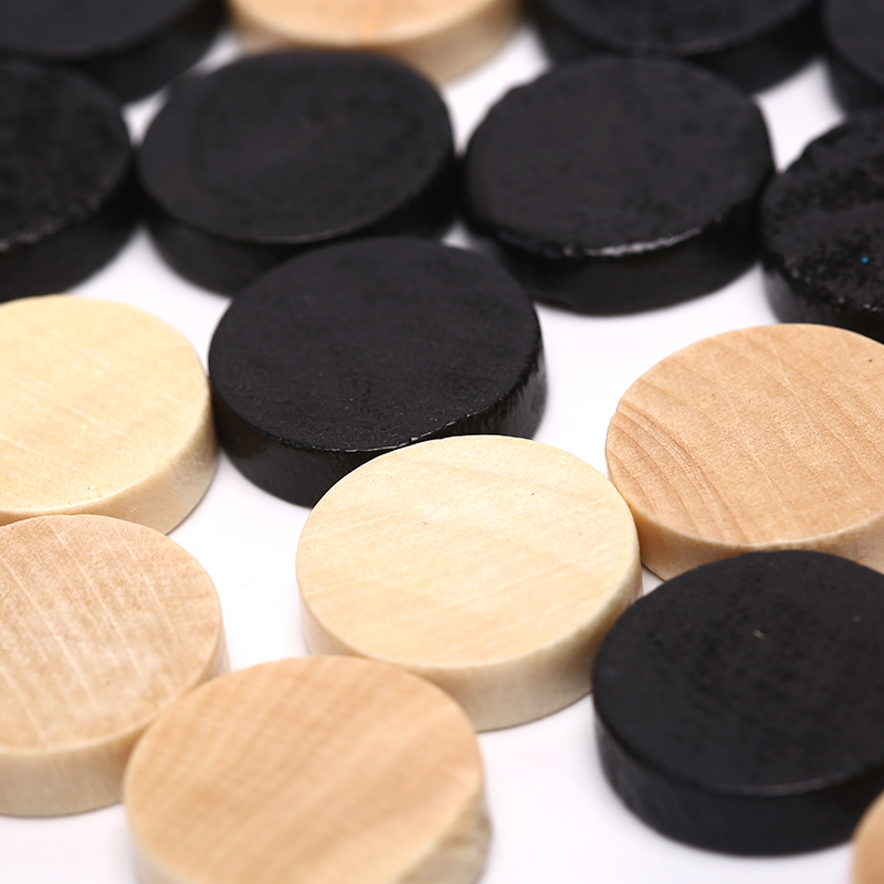 30pcs Wooden Draughts Checkers - огляд і ціна Board Game Vantage