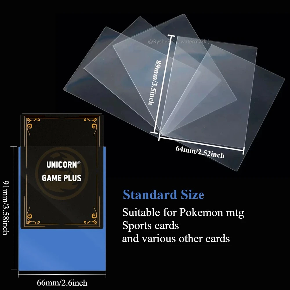 200PCS Card Sleeves Trading Ca - огляд і ціна Board Game Word