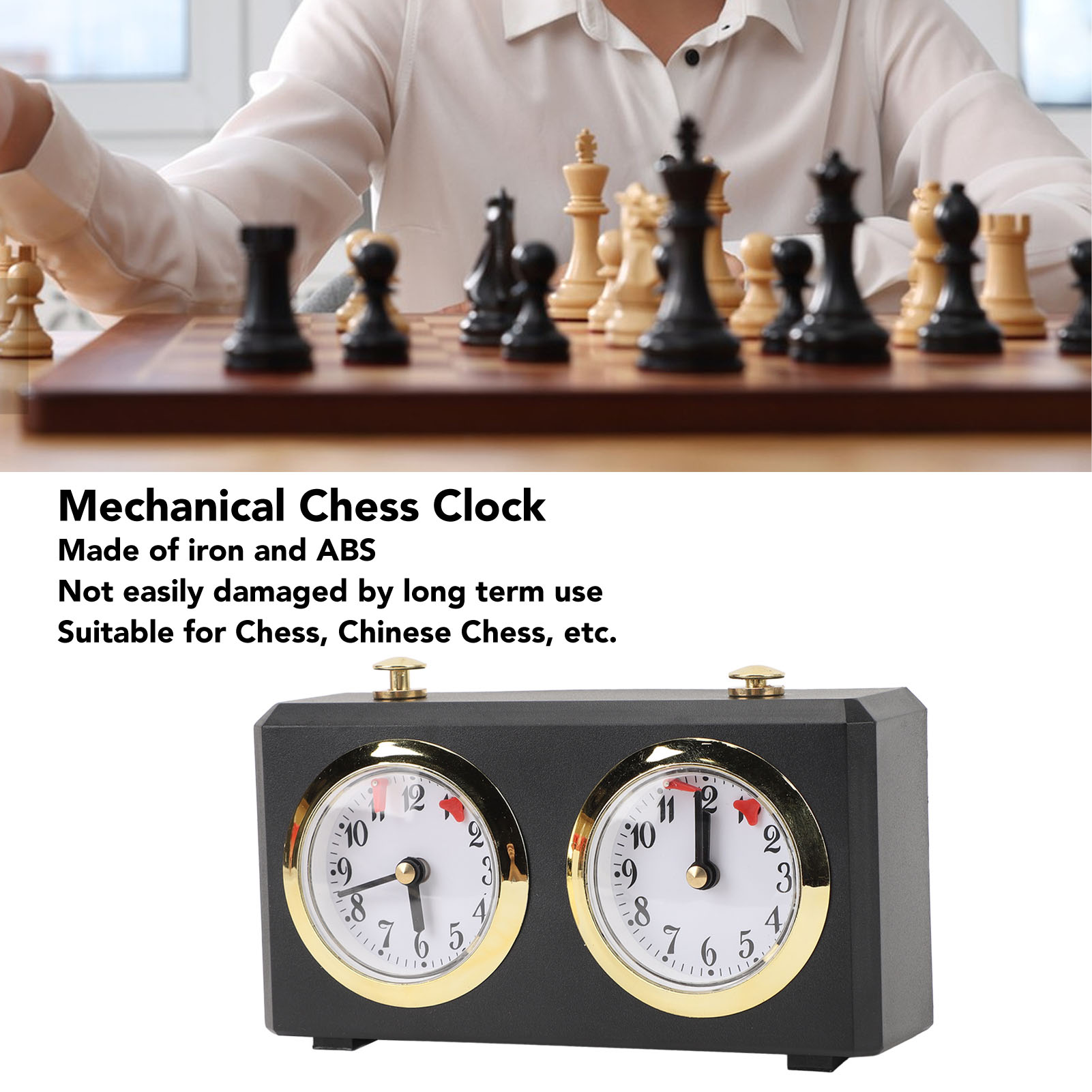Analog Chess Clock Reduce Pres - огляд і ціна Board Game Vantage