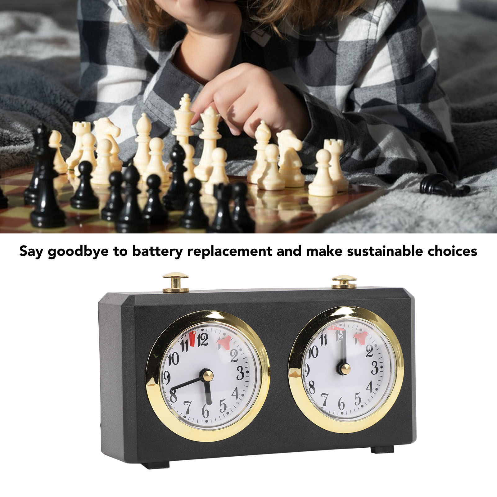 Analog Chess Clock Reduce Pres - огляд і ціна Board Game Vantage