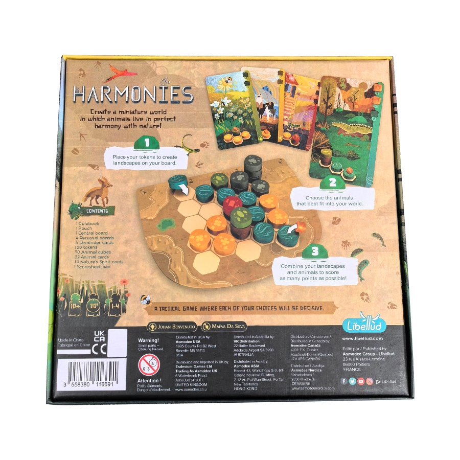 Harmonies - Board Games - Crea - огляд і ціна Board Game Coup