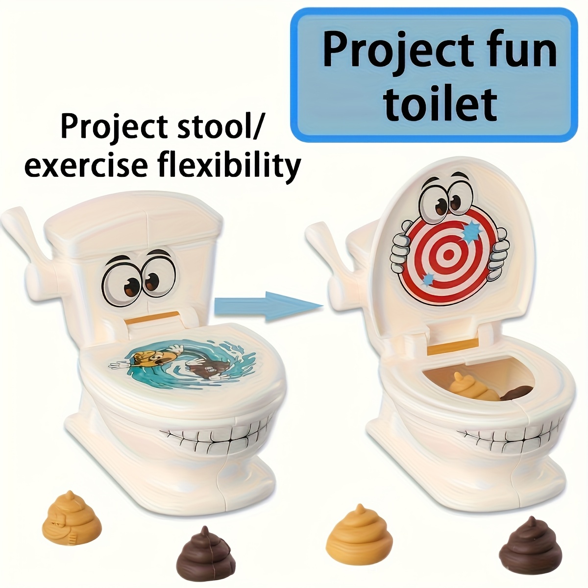 Mini Toilet Anti Stress Toys T - огляд і ціна Board Game Ludo