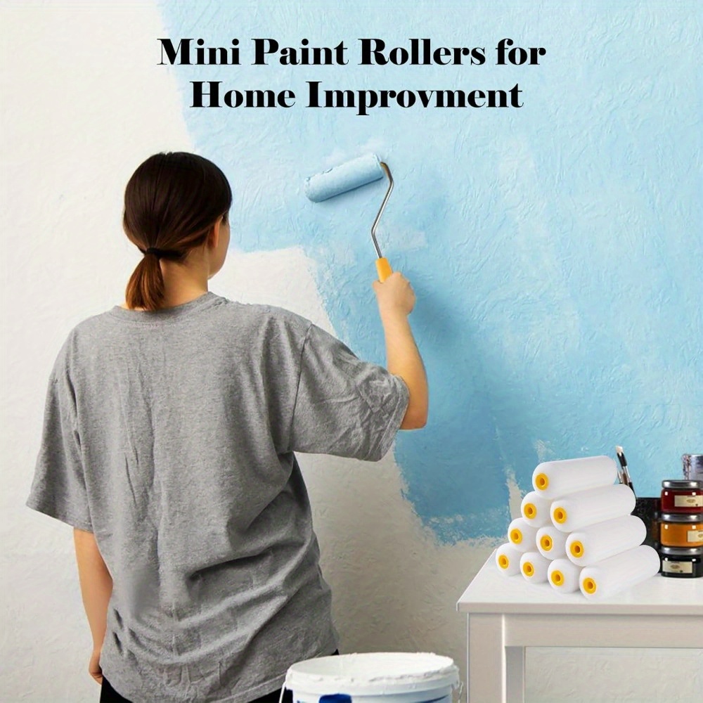 10 pcs Sponge Paint Roller Sma - огляд і ціна Miniature Painting Set