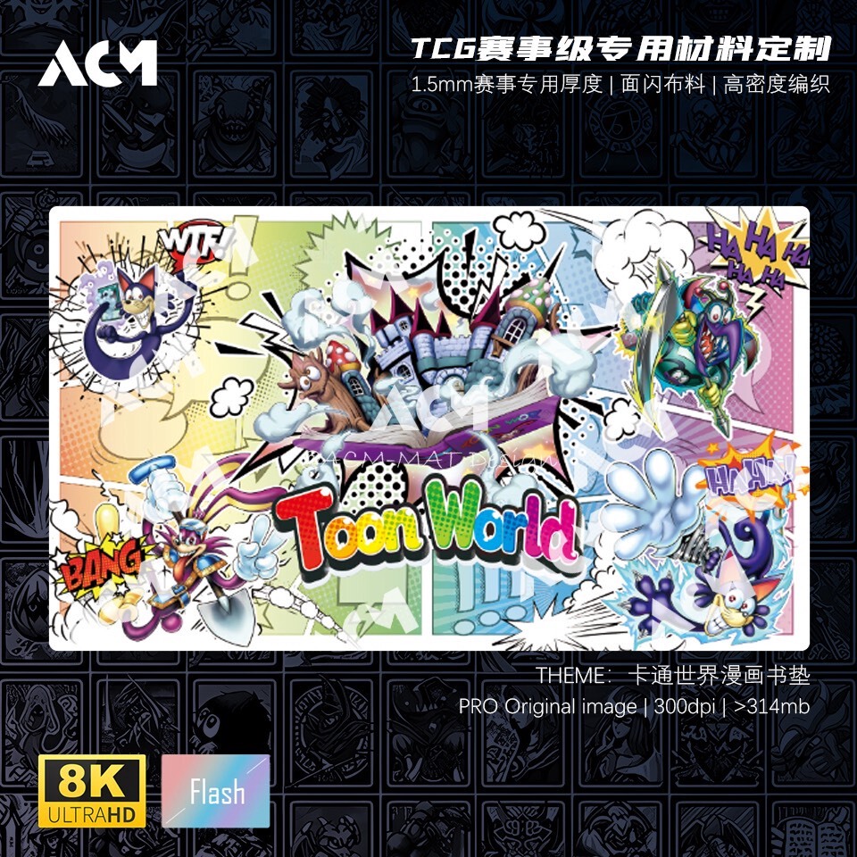 600x350mm Yu-Gi-Oh! Toon World - огляд і ціна Board Game China