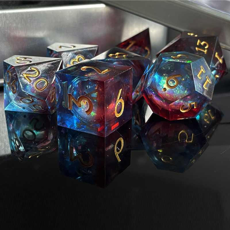 7pcs resin quicksand mixed col - огляд і ціна Board Game List