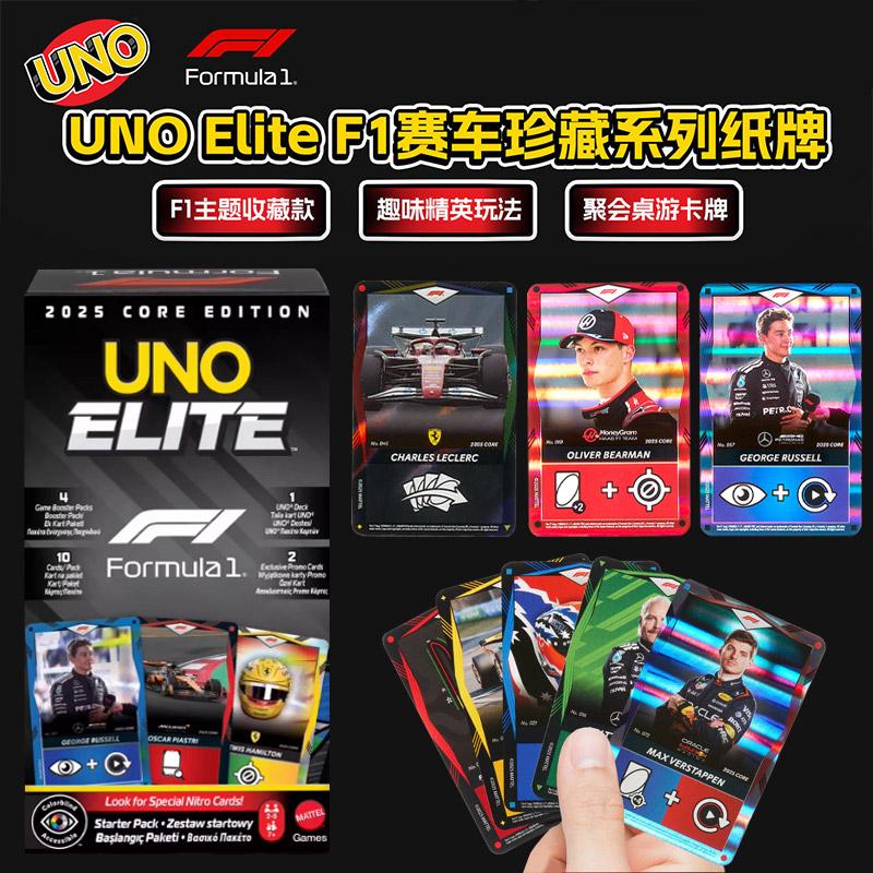 UNO Elite HotWheels F1 Racing  - огляд і ціна Board Game Uno
