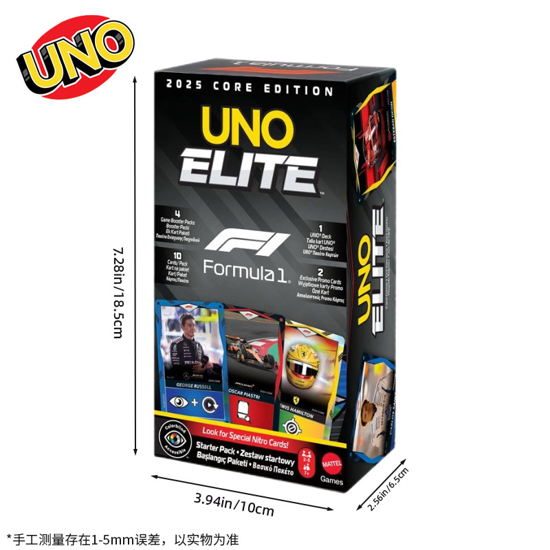 UNO Elite HotWheels F1 Racing  - огляд і ціна Board Game Uno