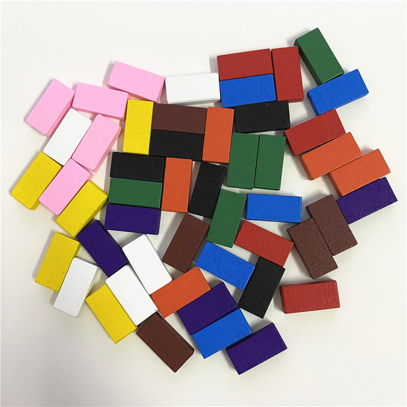 50Pcs 20*10*5mm Colorful Brick - огляд і ціна Board Game Impostor