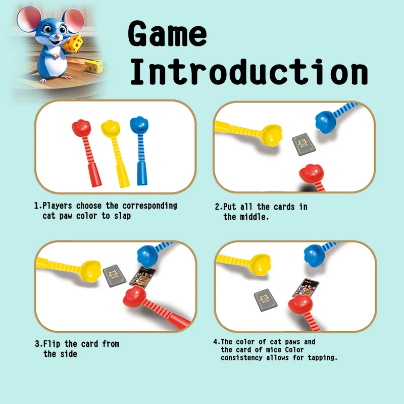 Cats Catch Mice Board Games Ki - огляд і ціна Board Game Ludo