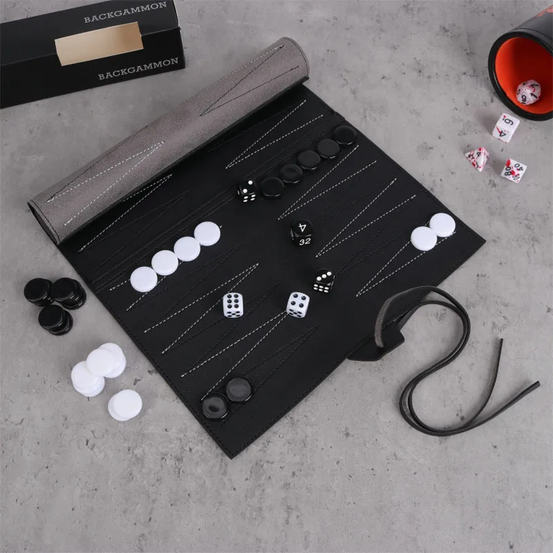 Roll Up Backgammon Sets Portab - огляд і ціна Board Game Vantage