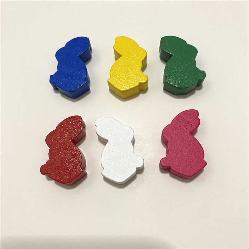 12Pcs/Set Wood Rabbit Chess Pi - огляд і ціна Board Game Quoridor