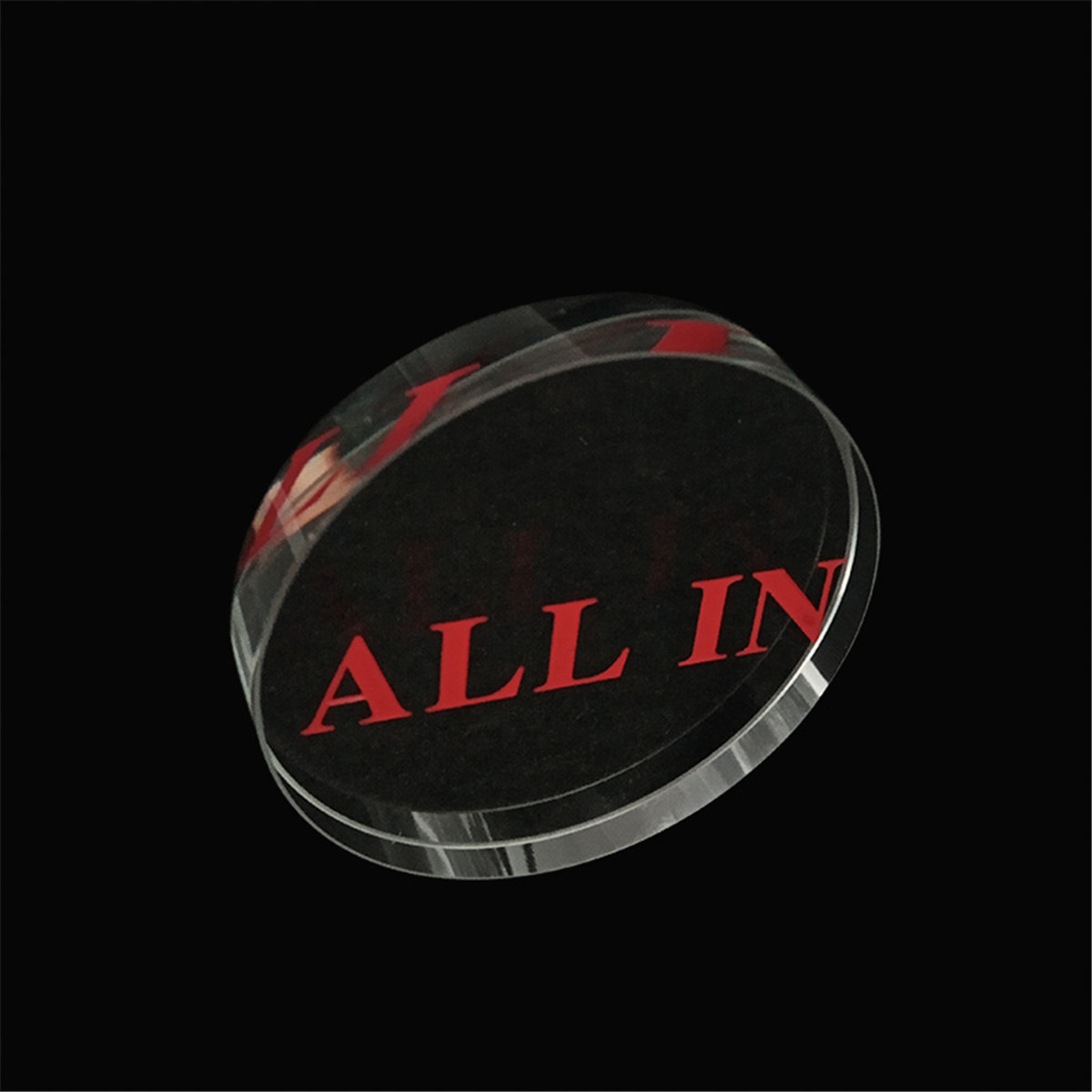 1 Pc Clear Red font Glass ALL  - огляд і ціна Board Game Font