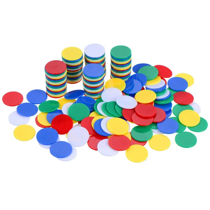 100/300Pcs  Plastic Chips DIY  - огляд і ціна Board Game Impostor
