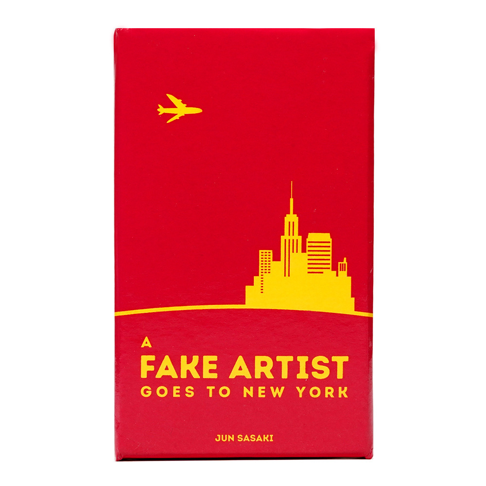 FAKE ARTIST GOES TO NEW YORK T - огляд і ціна Board Game Impostor