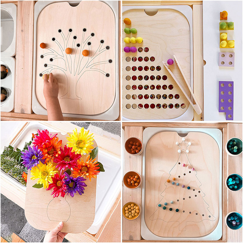Children Montessori Games Fine - огляд і ціна Board Game China