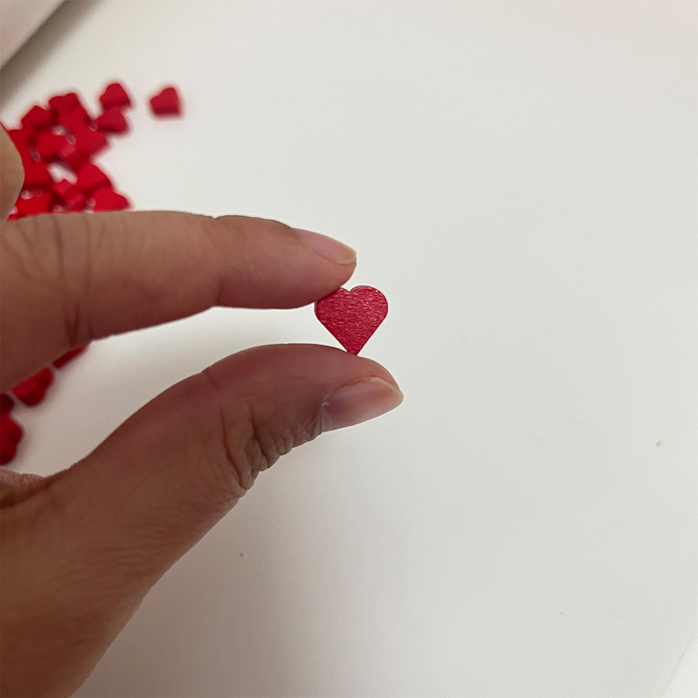 100Pcs 10mm*5mm Red Heart Shap - огляд і ціна Board Game Impostor
